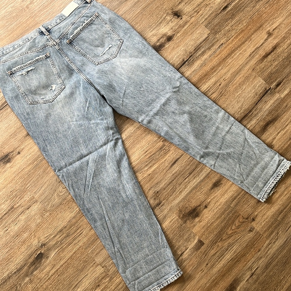 Pistola Presley ‘90s Roller Distressed Light Wash High Rise Jeans - Picture 7 of 8